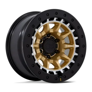 Black Rhino – BR016 TUSK – Gold – 17″x8.5″ -10mm – Summer Wheels – BR016GD17855010N